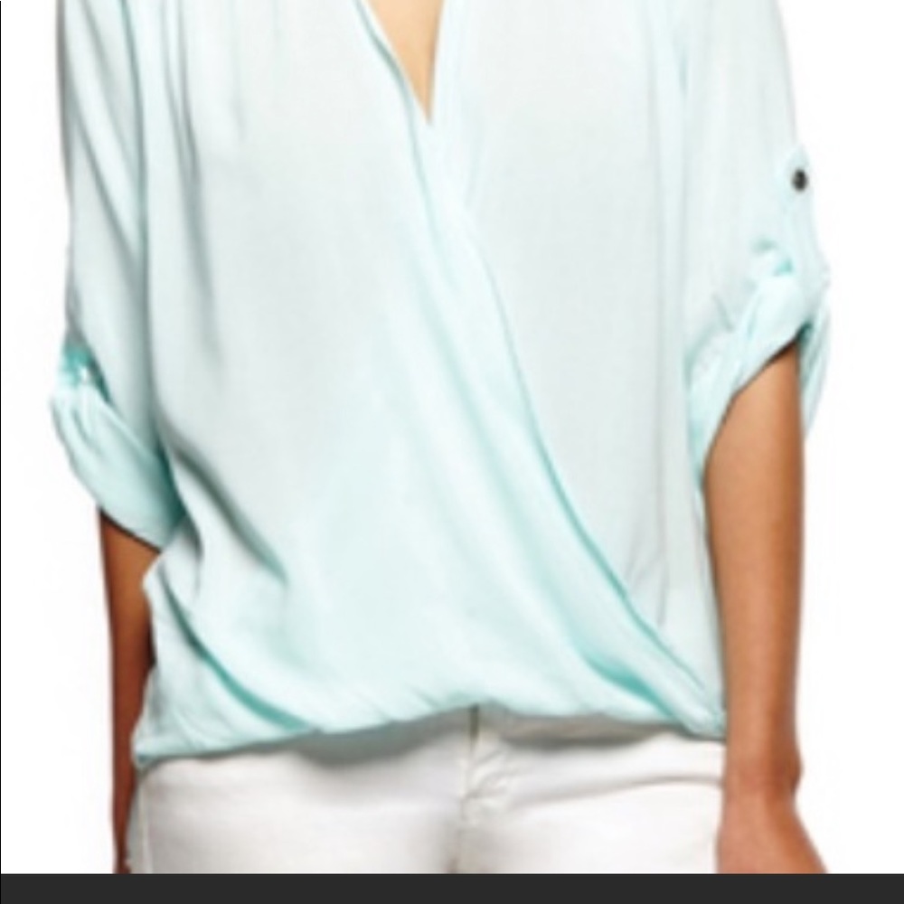 Matty M Light blue blouse - Picture 2 of 9